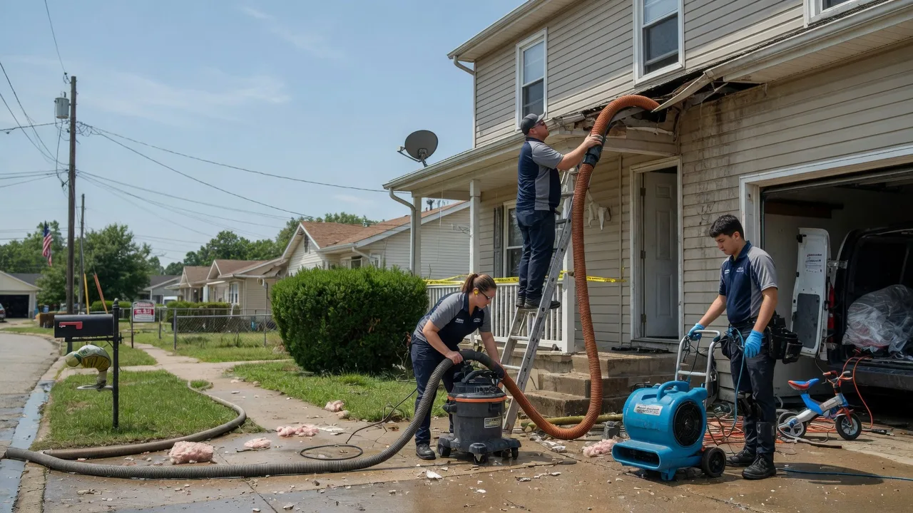Water Damage Restoration in Waterproof, LA near me